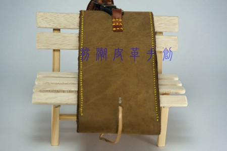 iphone6 plus 手機套 外皮牛巴哥皮 內裏小牛皮 真錢幣扣